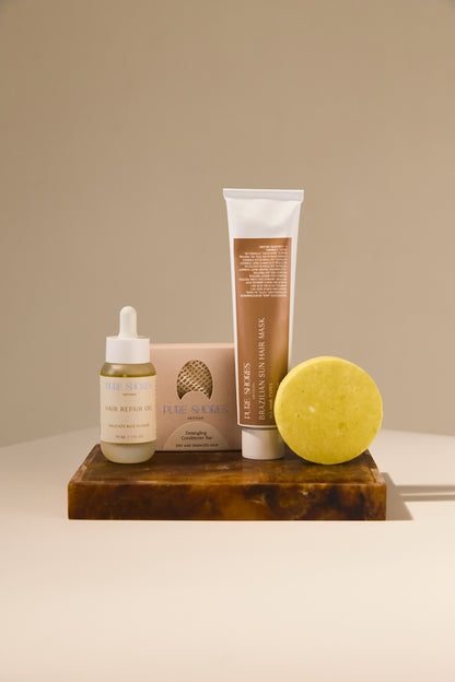 Dry Hair Routine